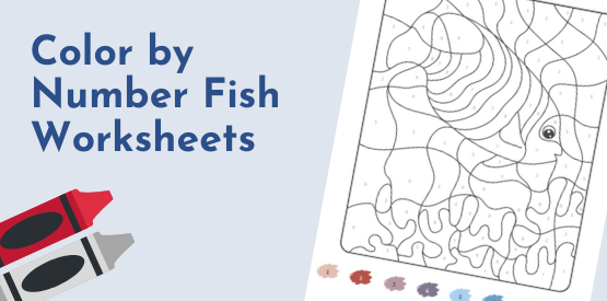 Fish Learning Fridays | Fish Color By Number