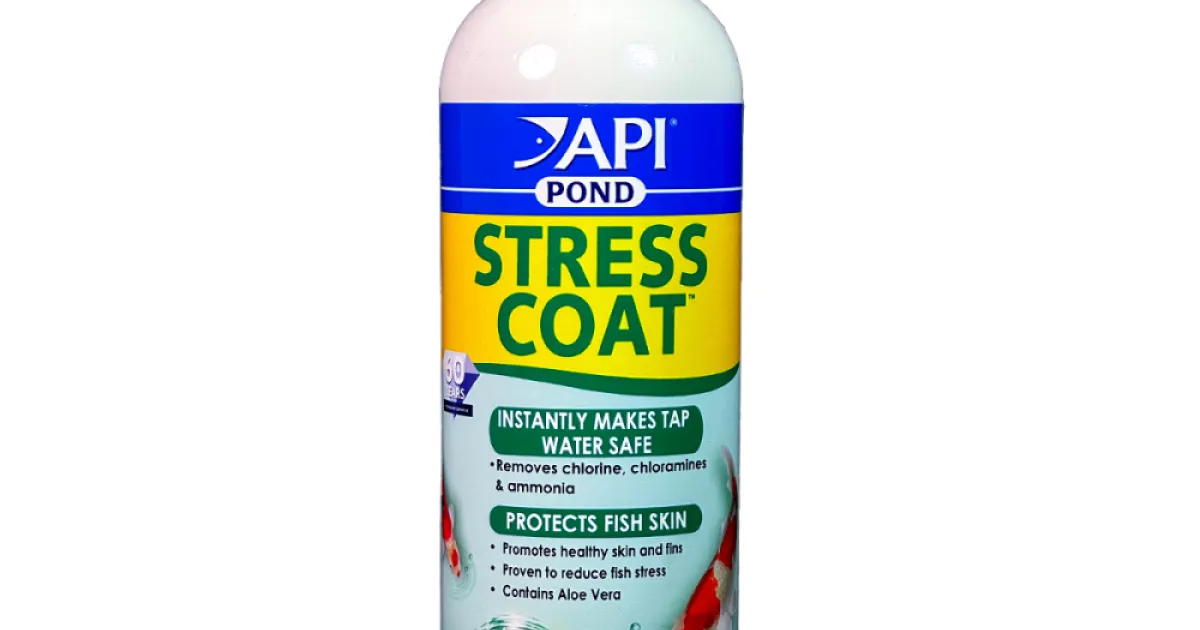 API POND STRESS COAT Pond Water Conditioner | API Fishcare