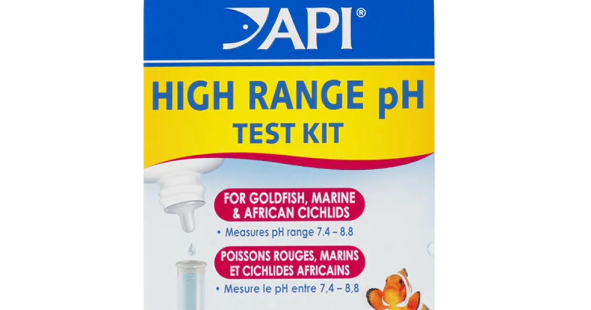 API High Range pH Test Kit | API Fishcare