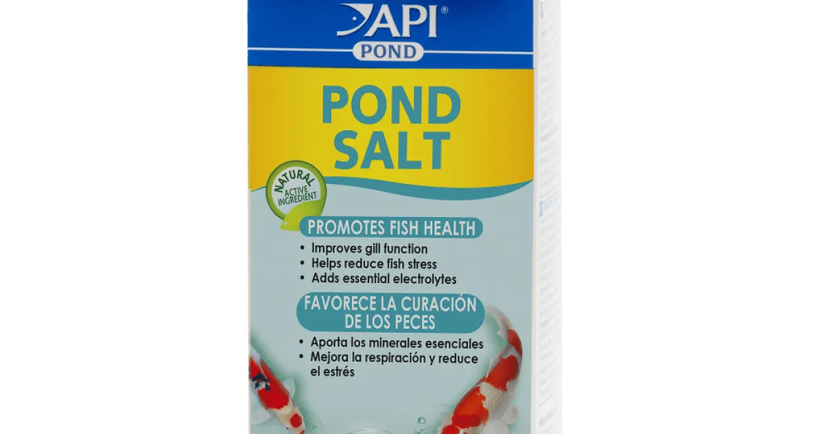 API POND SALT Pond Water Salt | API Fishcare
