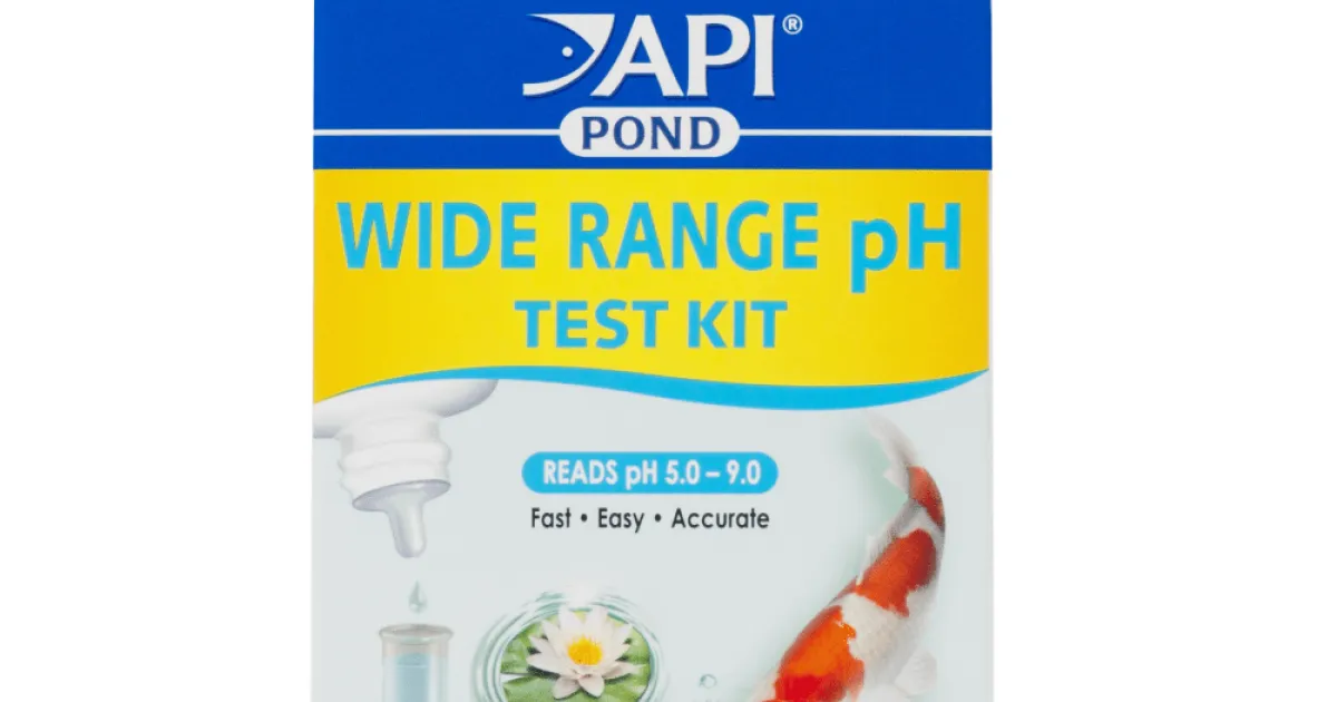 API Pond Wide Range pH Test Kit | API Fishcare