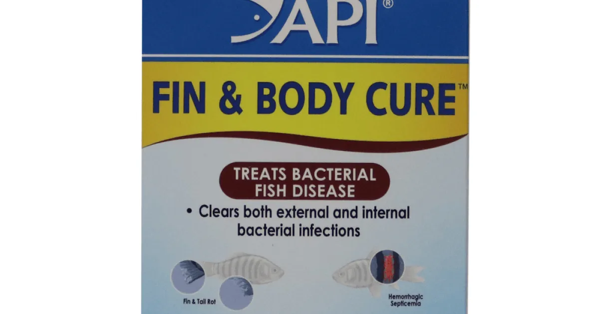 Curvic Api Powder API Fin & Body Cure Powder | API Fishcare