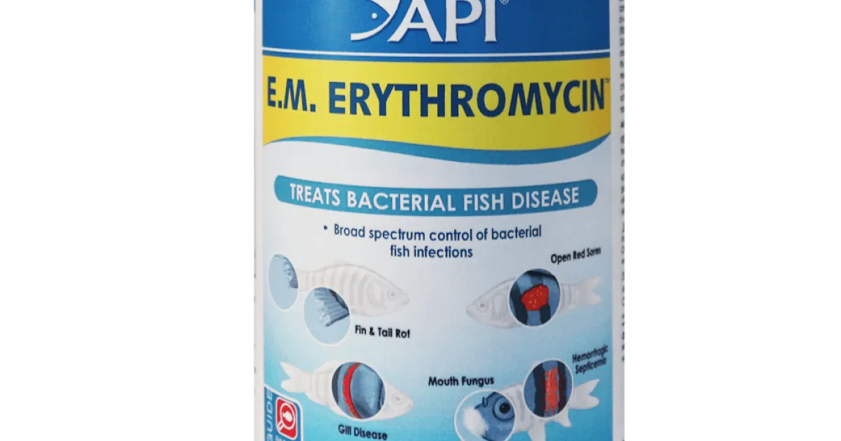 API EM Erythromycin Powder | API Fishcare