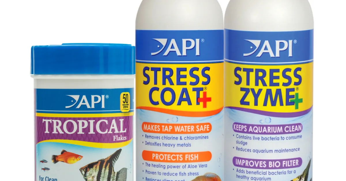 API Stress & Tropical Flake Bundle Pack | API Fishcare