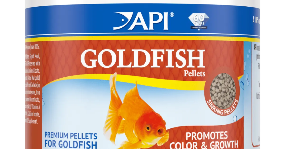 API GOLDFISH PELLETS Fish Food | API Fishcare